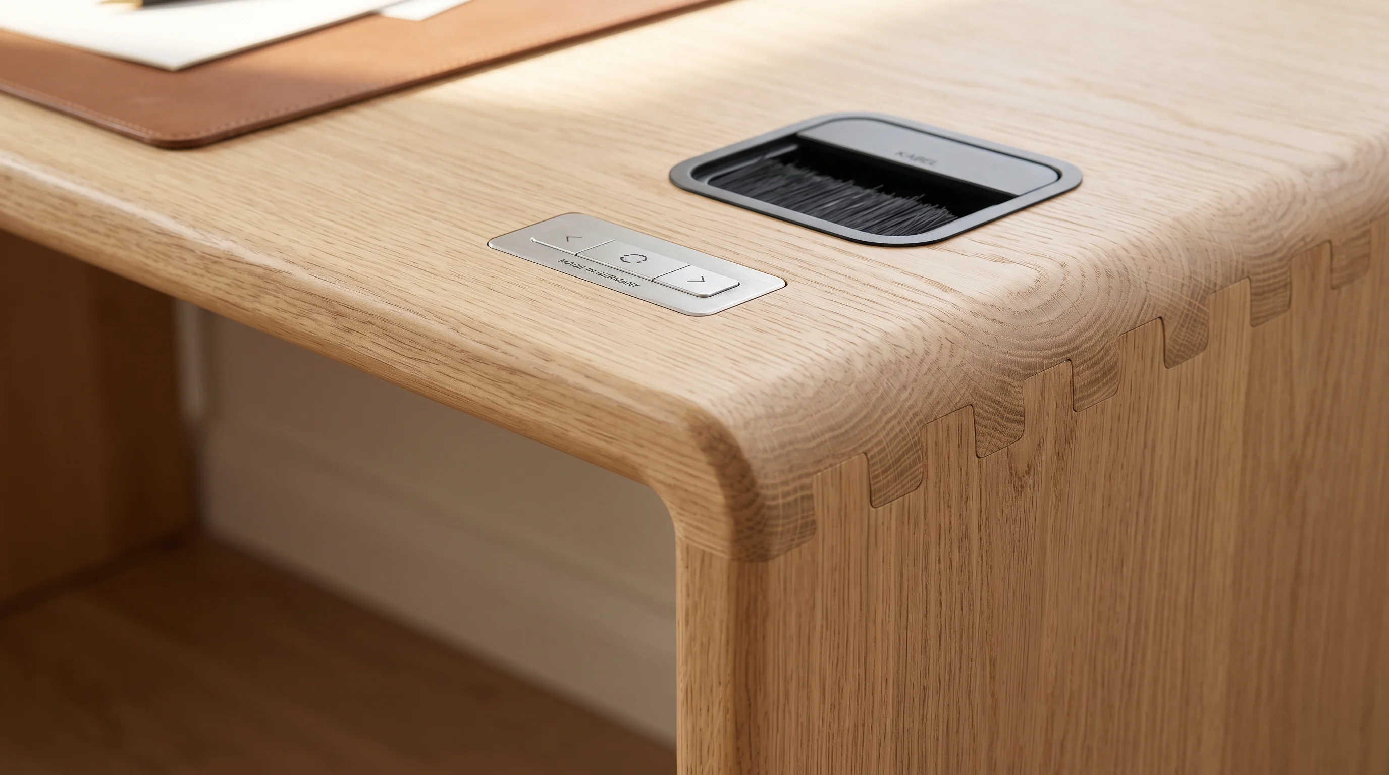 Architectural drafting and millimeter precision joinery at KidsCasa atelier